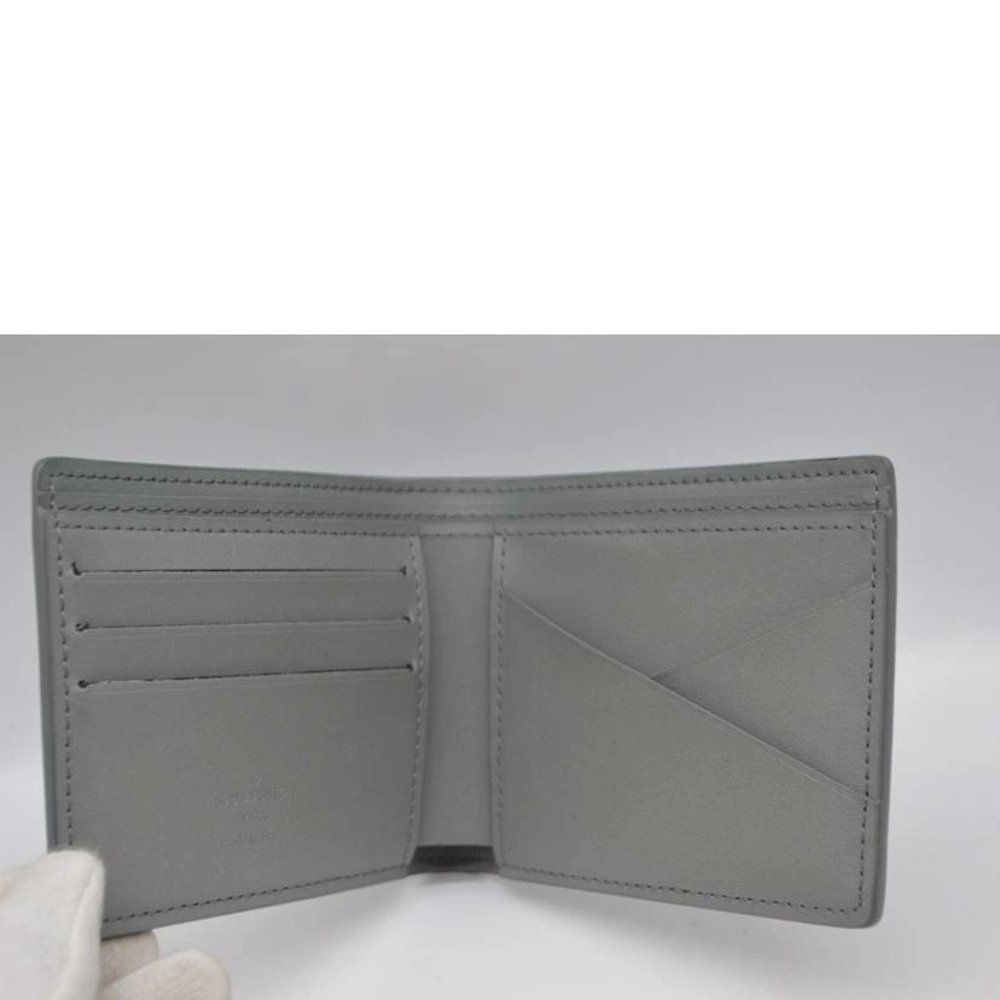 LOUIS VUITTON Portefeuille Multiple Monogram Shadow Black Gray - Picture 6 of 6